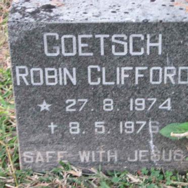 GOETSCH Robin Clifford 1974-1976