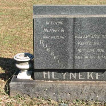 HEYNEKE Russell 1939-1970
