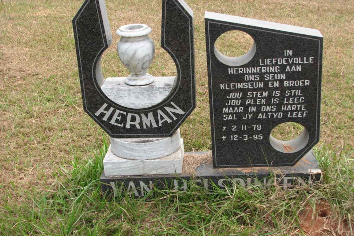 HELSDINGEN Herman, van 1978-1995