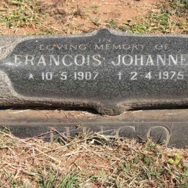 HUGO Francois Johannes 1907-1975