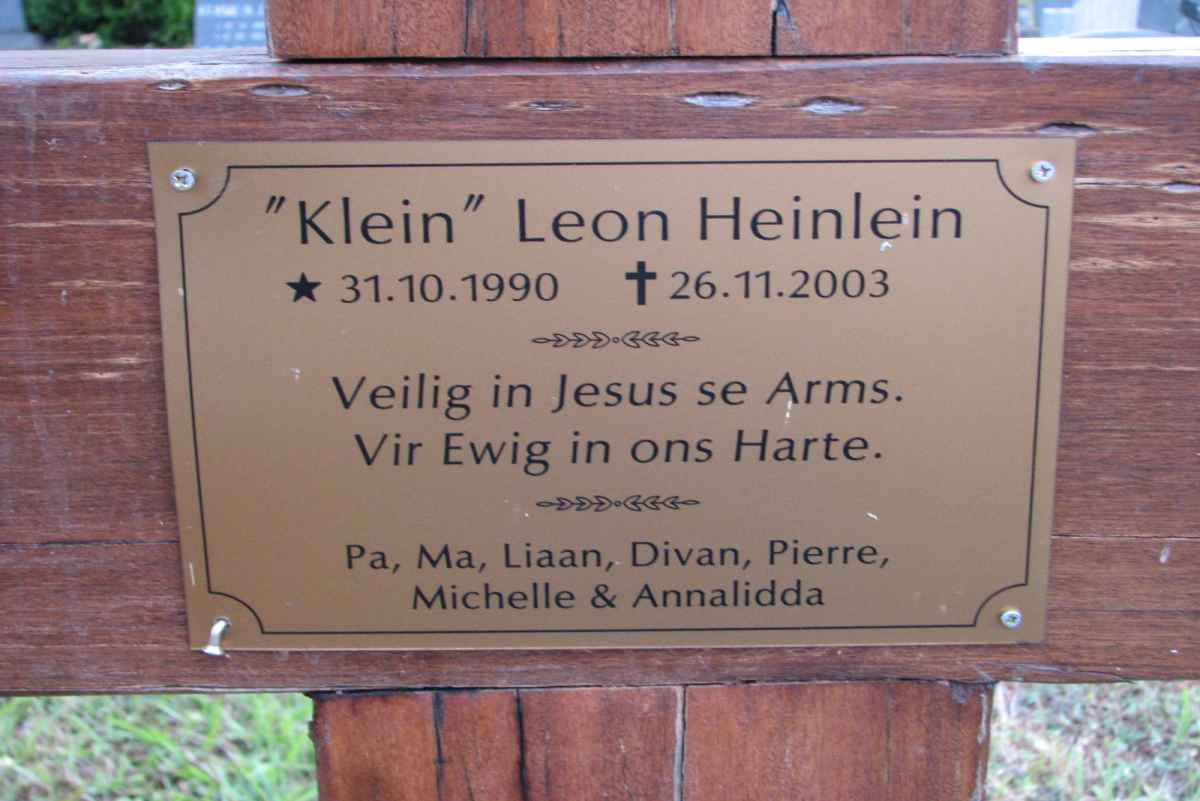 HEINLEIN Leon 1990-2003
