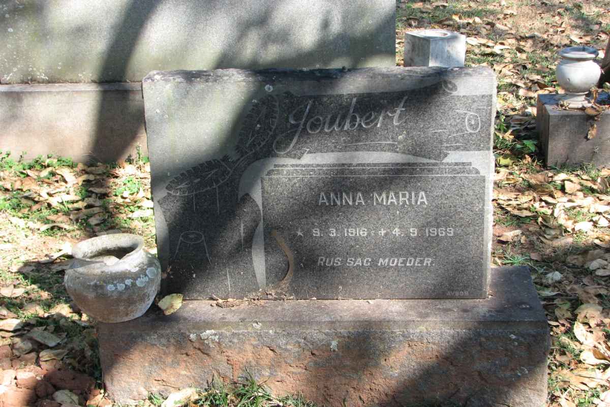 JOUBERT Anna Maria 1916-1969
