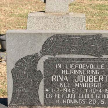 JOUBERT Rina nee MYBURGH 1946-1976