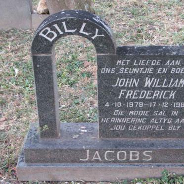 JACOBS John William Frederick 1979-1983