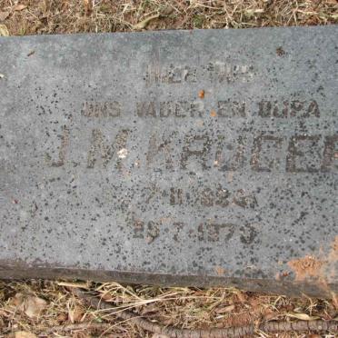 KRUGER J.M. 188?-1975