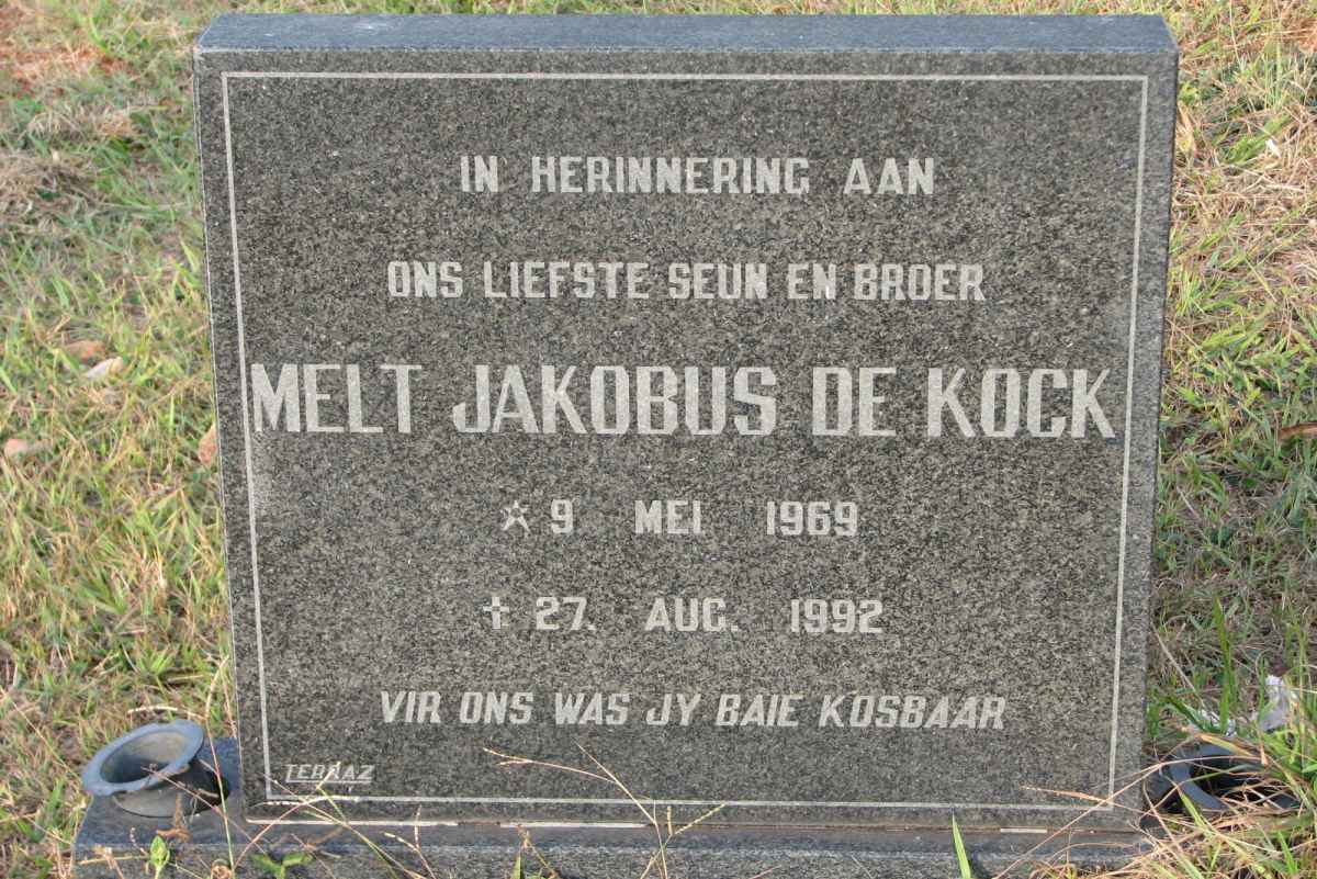 KOCK Melt Jakobus, de 1969-1992