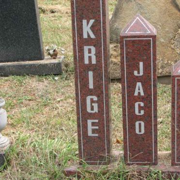 KRIGE Jaco 1980-1995