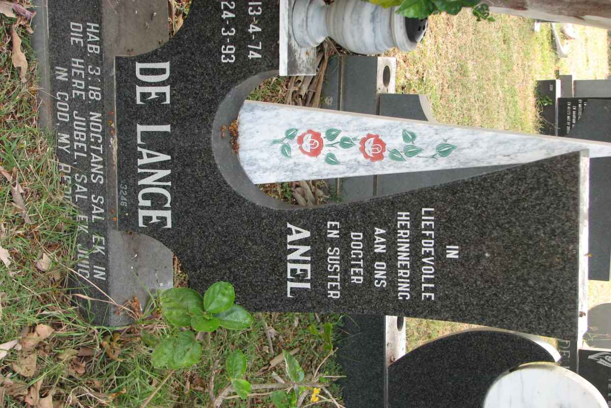 LANGE Anel, de 1974-1993