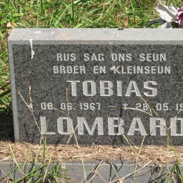 LOMBARD Tobias 1967-1989