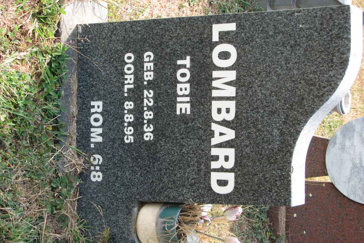 LOMBARD Tobie 1936-1995
