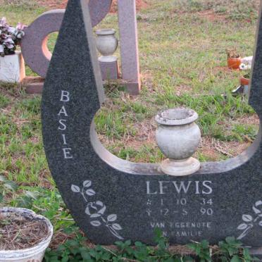 LEWIS Basie Lodewyk 1934-1990