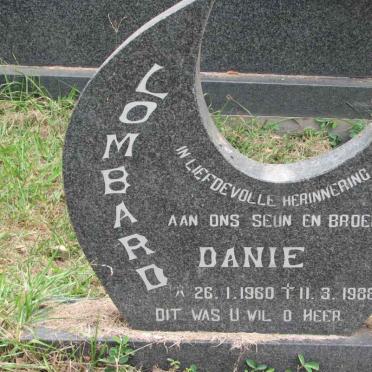 LOMBARD Danie 1960-1988