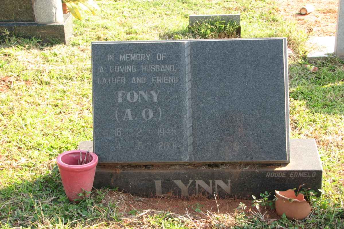 LYNN A.O. 1945-2001