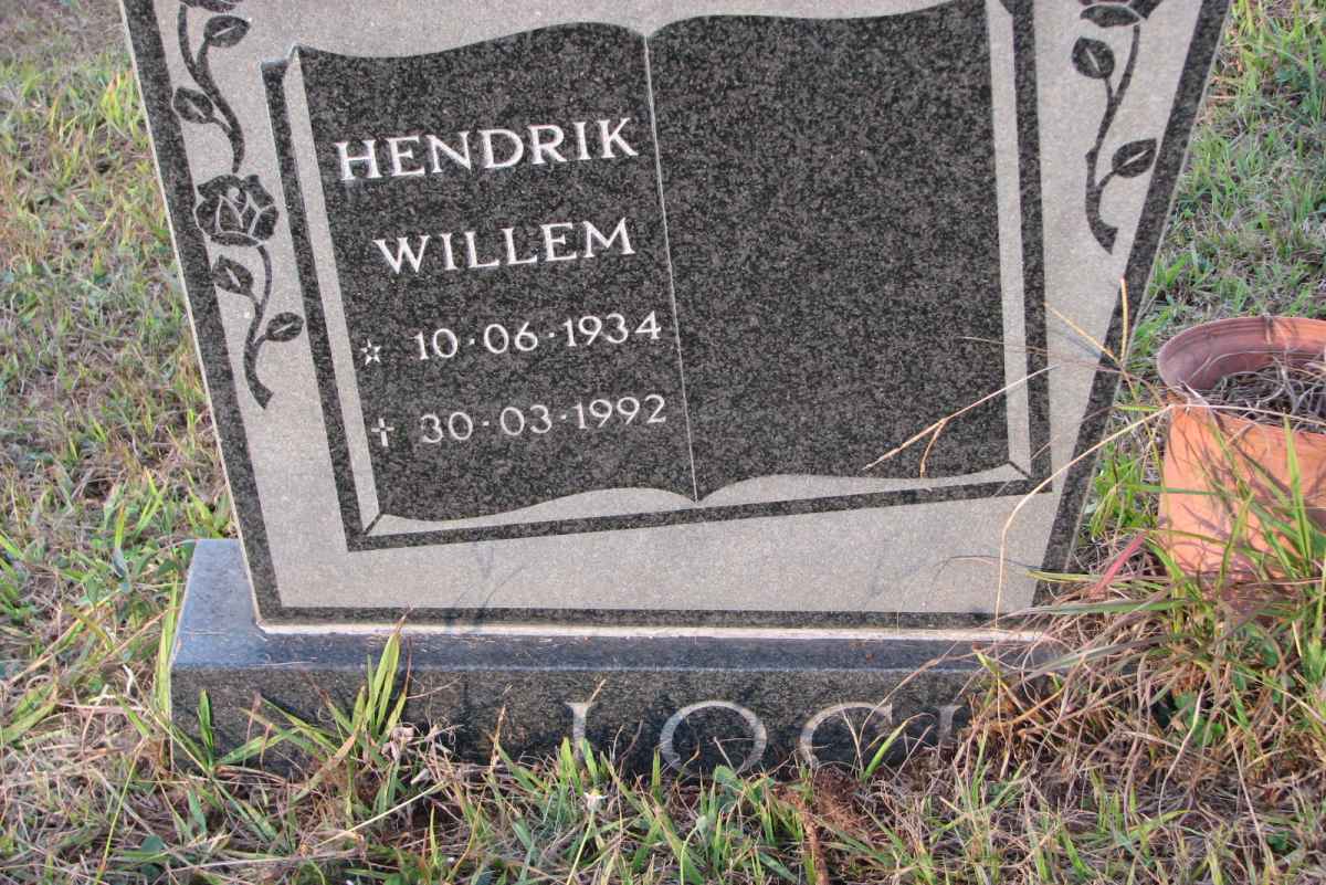 LOCK Hendrik Willem 1934-1992