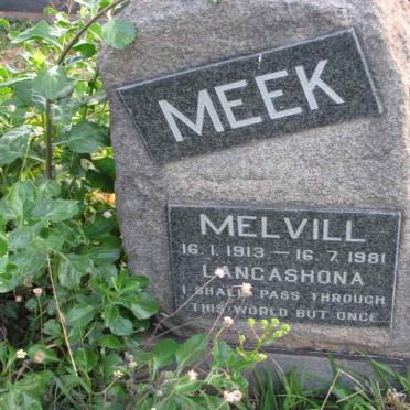 MEEK Melvill 1913-1981
