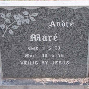 MARÉ André 1973-1976