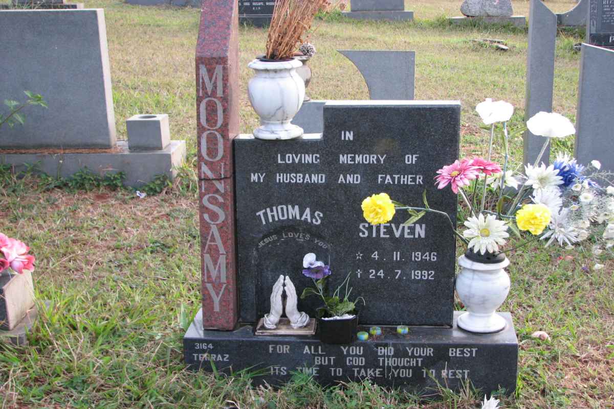 MOONSAMY Thomas Steven 1946-1992
