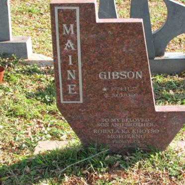 MAINE Gibson 1974-2003