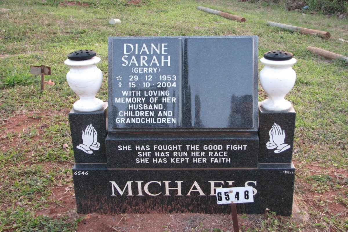 MICHAELS Diane Sarah 1953-2004
