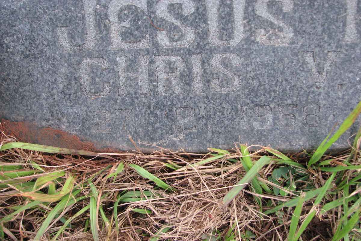 MERWE Chris, van der 1958-1991