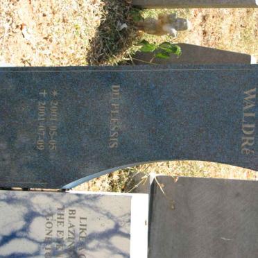 PLESSIS Waldré, du 2001-2001