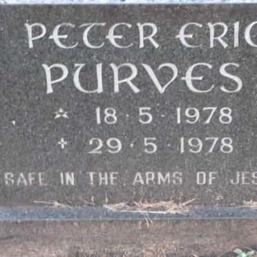 PURVES Peter Eric 1978-1978