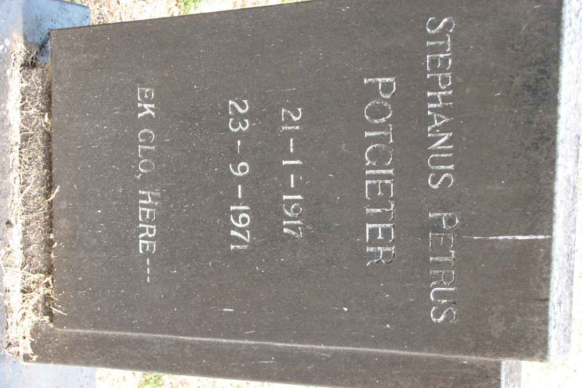 POTGIETER Stephanus Petrus 1917-1971