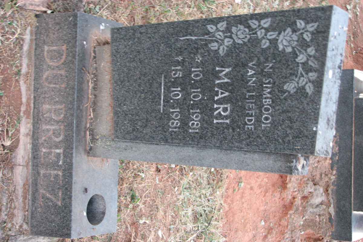 PREEZ Mari, du 1981-1981