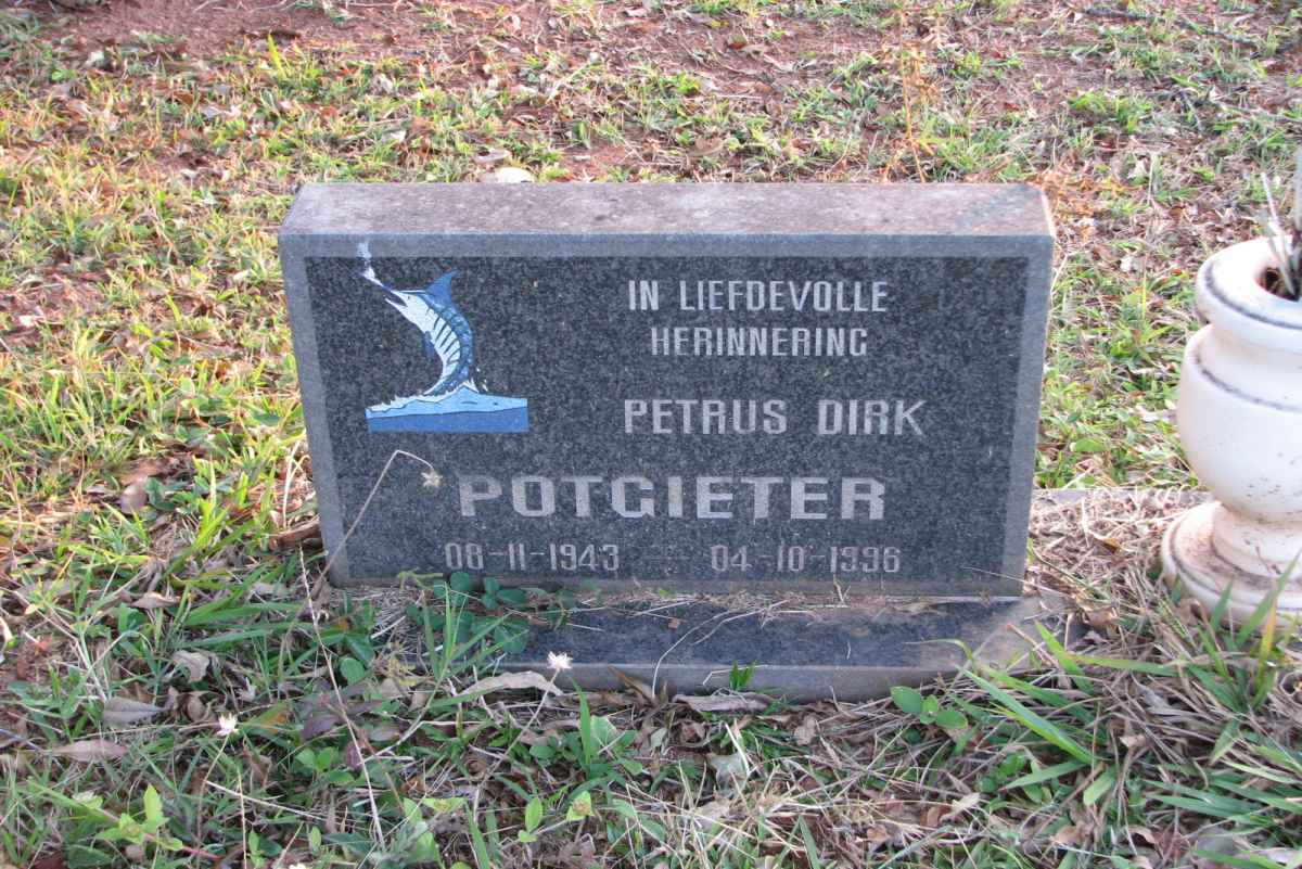 POTGIETER Petrus Dirk 1943-1996