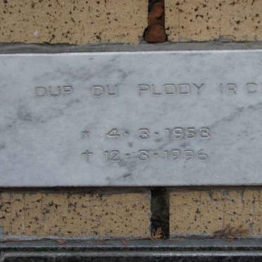 PLOOY R.C., du 1953-1996