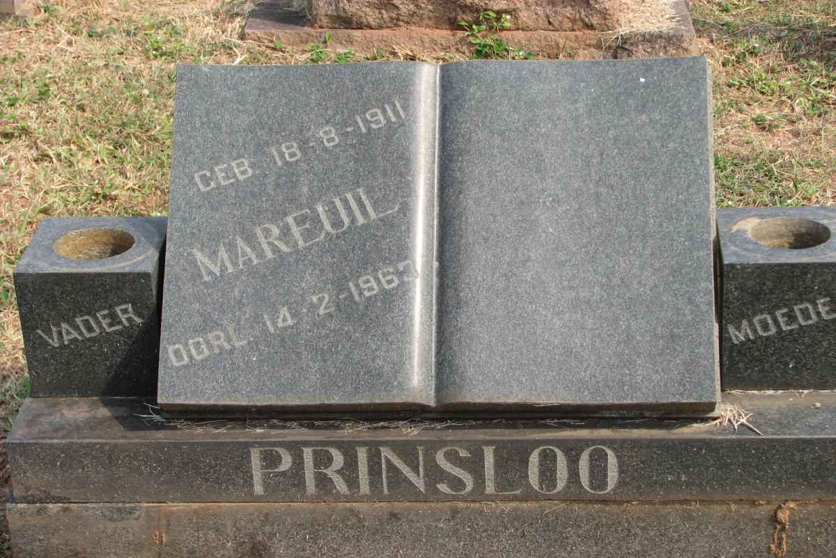 PRINSLOO Mareuil 1911-1963