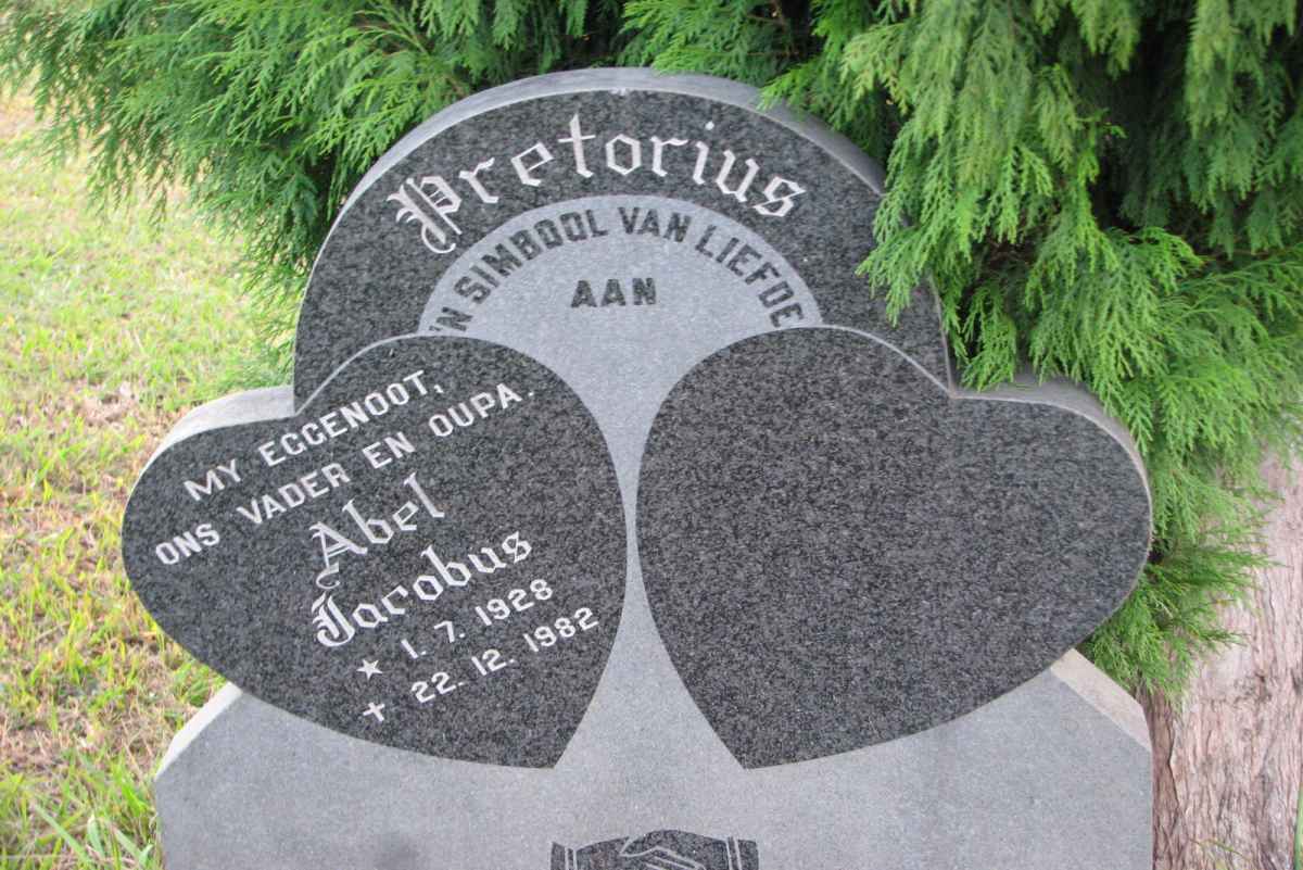 PRETORIUS Abel Jacobus 1928-1982