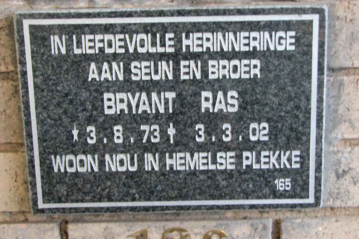 RAS Bryant 1973-2002