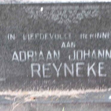REYNEKE Adriaan Johannes