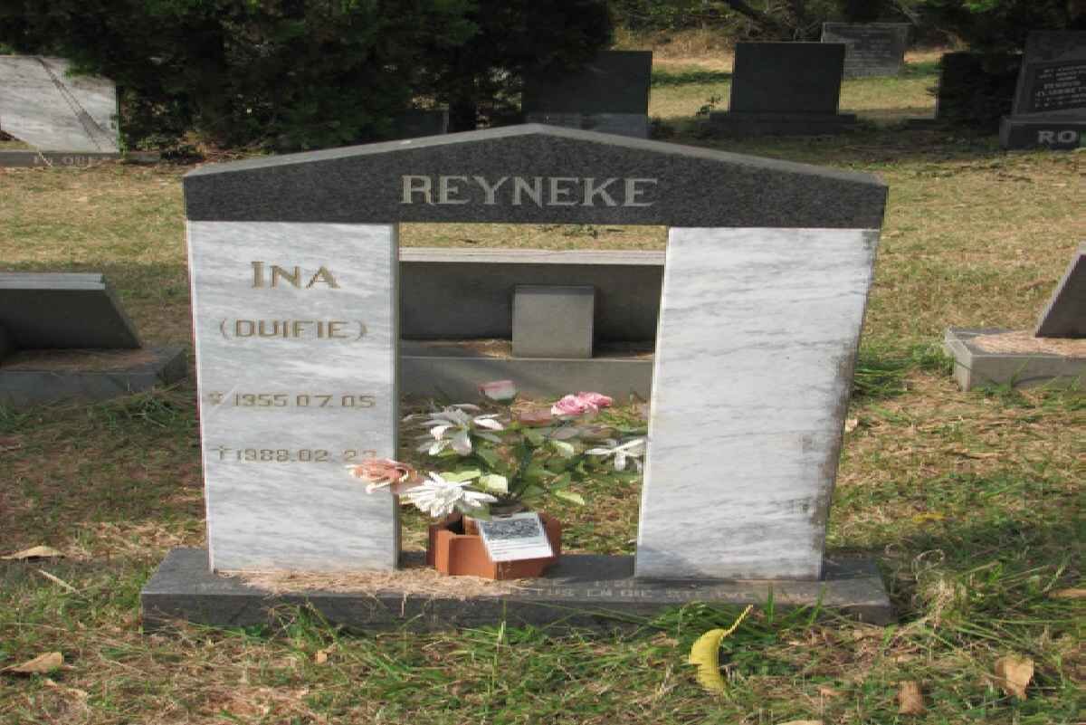 REYNEKE Ina 1955-1988