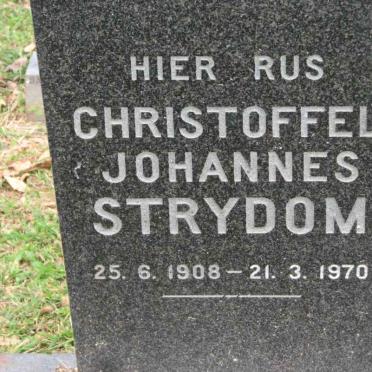 STRYDOM Christoffel Johannes 1908-1970