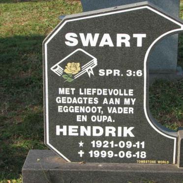 SWART Hendrik 1921-1999