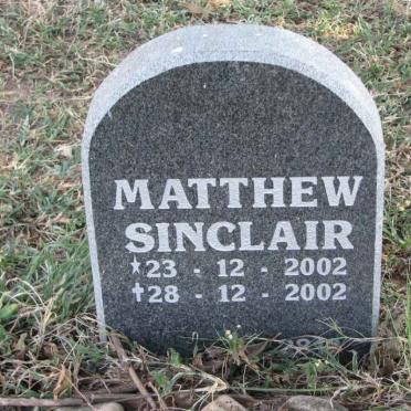 SINCLAIR Matthew 2002-2002