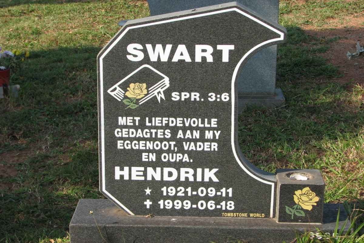 SWART Hendrik 1921-1999