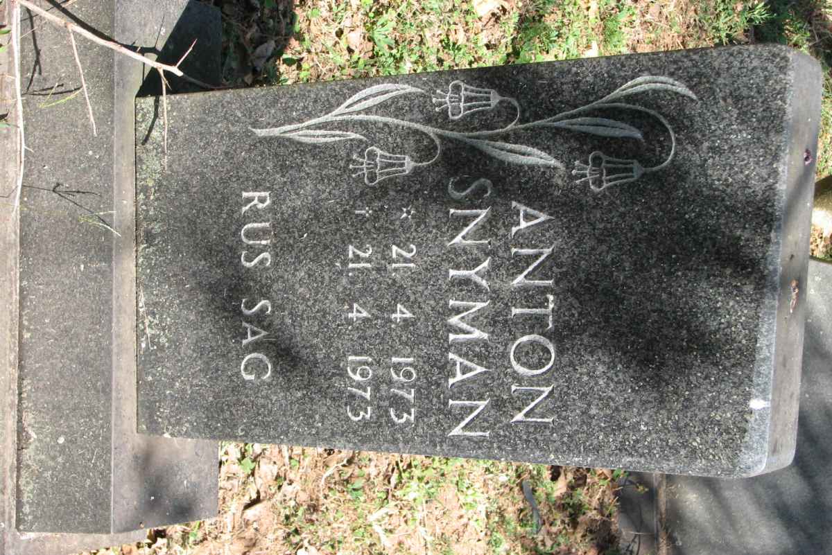 SNYMAN Anton 1973-1973