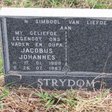 STRYDOM Jacobus Johannes 1909-1983