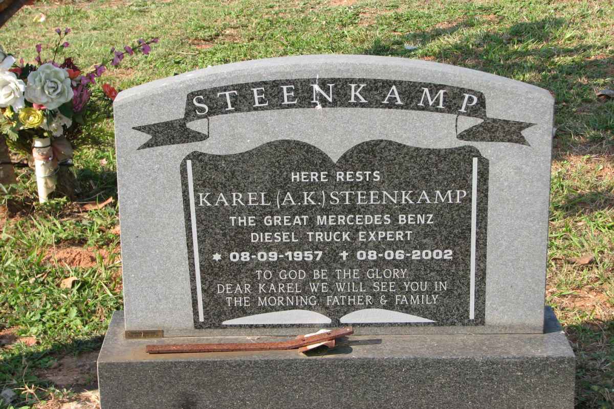STEENKAMP A.K. 1957-2002