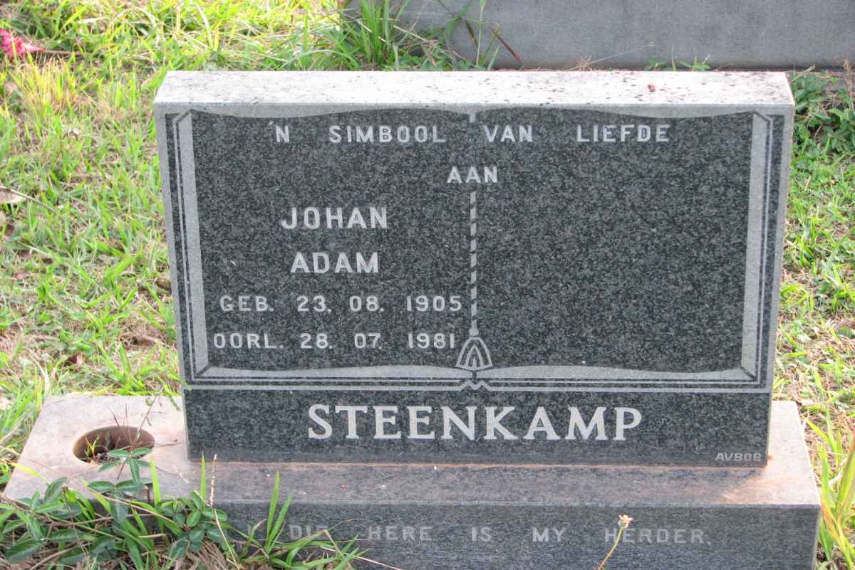 STEENKAMP Johan Adam 1905-1981