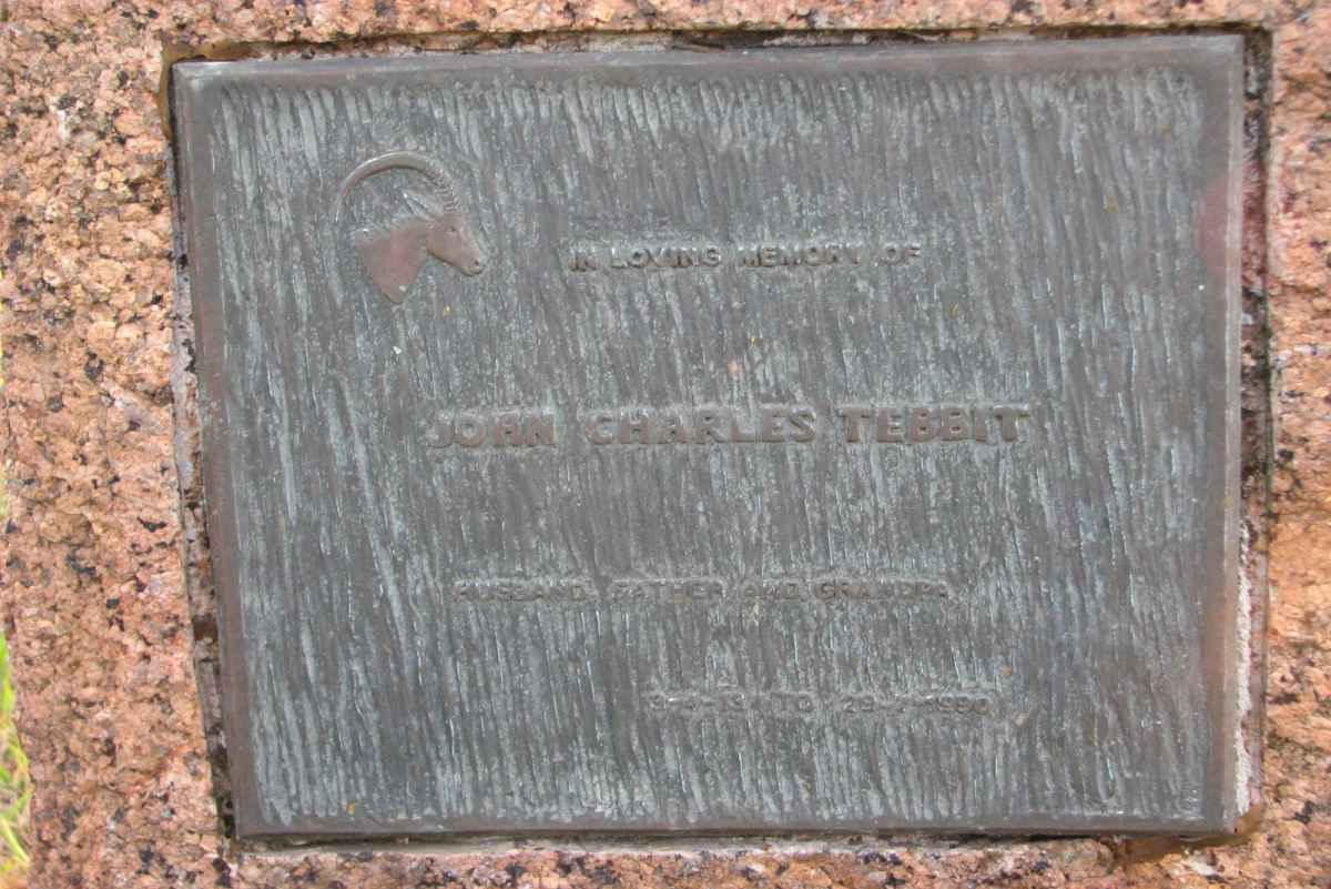 TEBBIT Johan Charles ?-1990