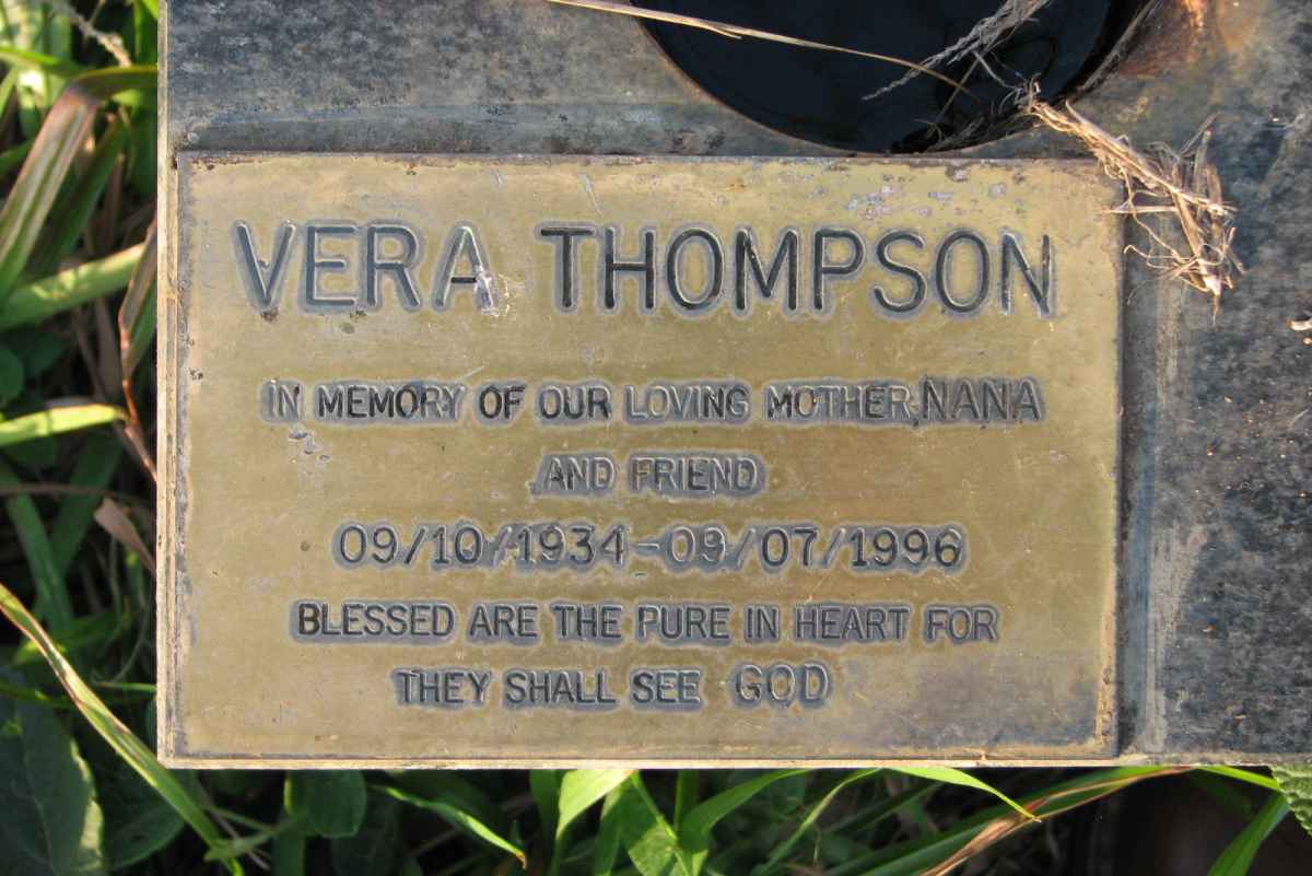 THOMPSON Vera 1934-1996
