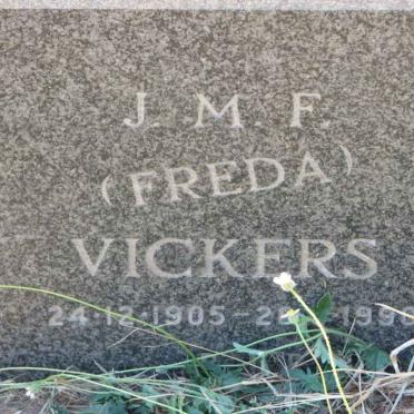 VICKERS J.M.F. 1905-1990