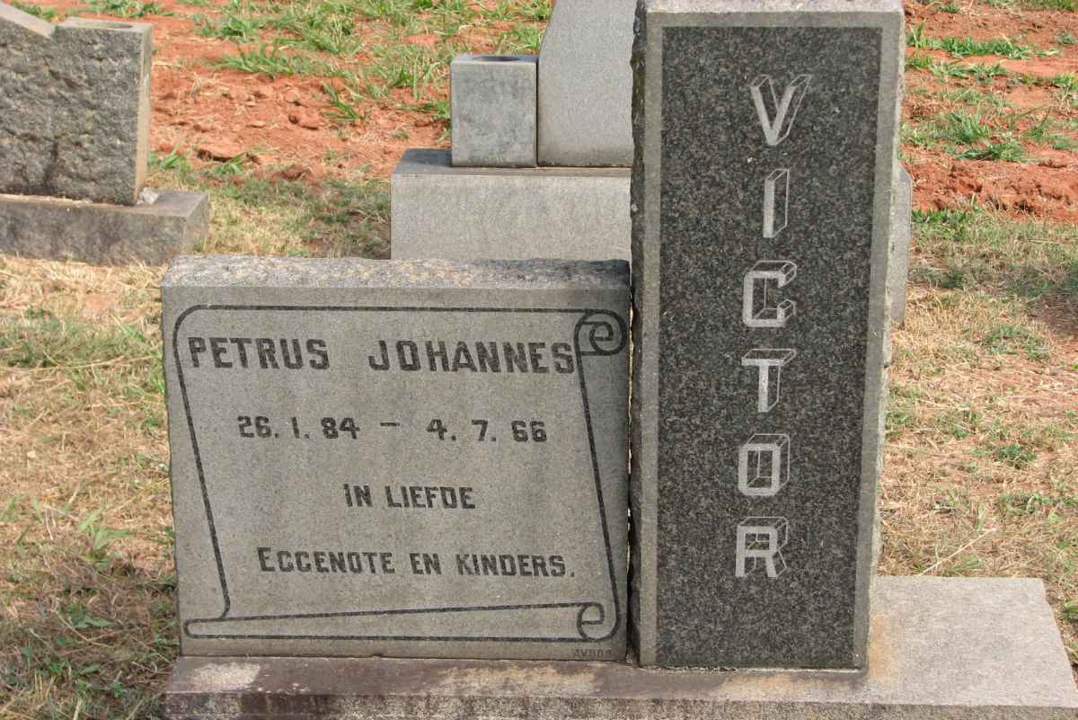 VICTOR Petrus Johannes 1884-1966
