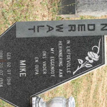 WALT Mike, van der 1918-1994