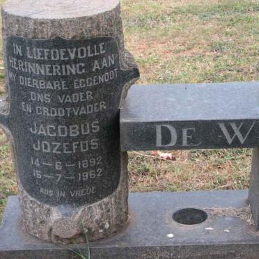 WIT Jacobus Jozefus, de 1892-1962