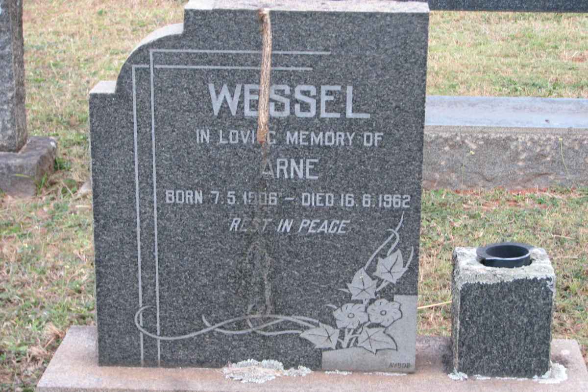 WESSEL Arne 1906-1962